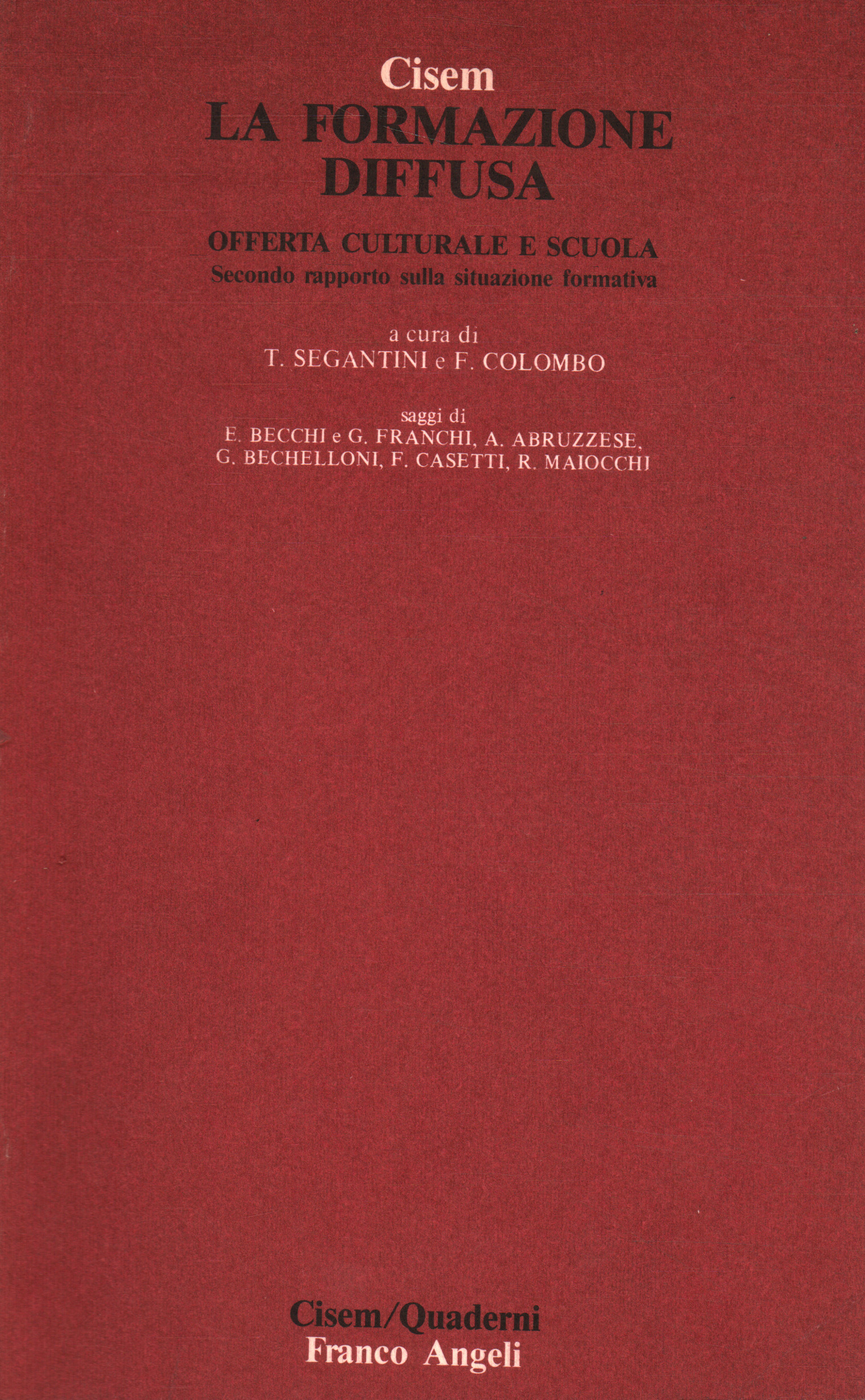 La formulación generalizada. oferta cultural