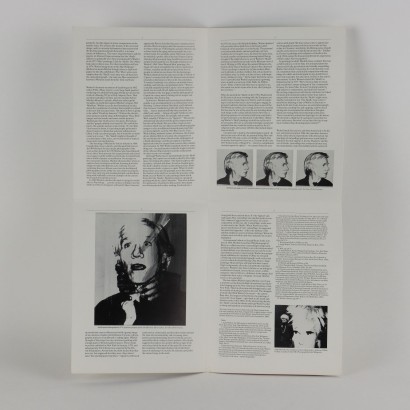 Ausstellungsplakat von Andy Warhol Groß Britannien 1996