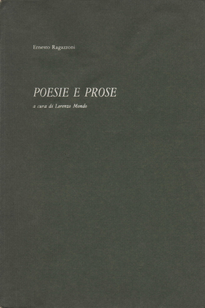 Poèmes et prose