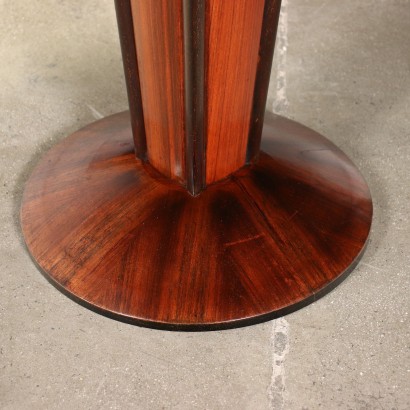 Table Rosewood Glass Italy 1950s