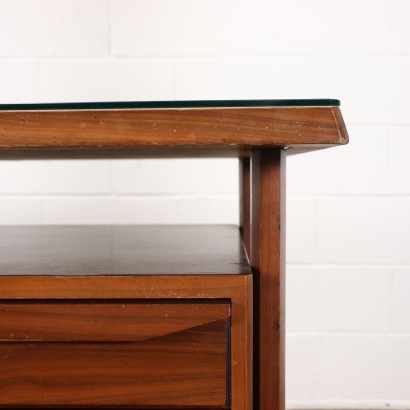 Writing Desk Walnut Italy 1960s-1970s