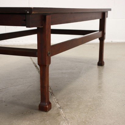 Center Table Beech Rosewood Italy 1960s