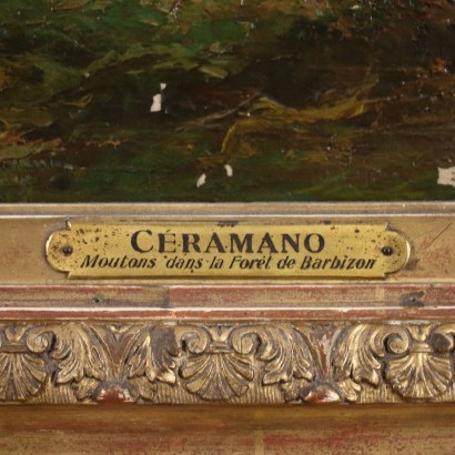 C. F. Ceramano Öl auf Leinwand Frankreich XIX Jhd