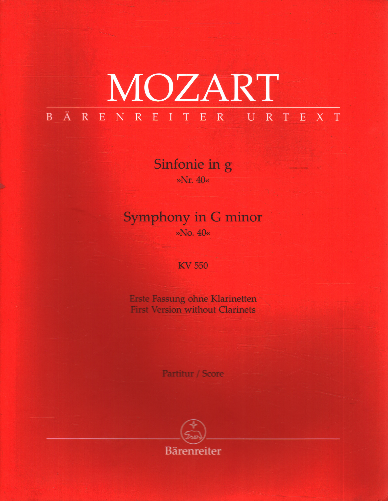 W.A. Mozart, usato, Sinfonie in g / Symphony in G minor, Libreria, Musica, dimanoinmano.it