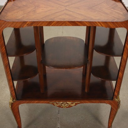 Bookcase and Étagère Mahogany Bronze Napoleon III - France XIX Century