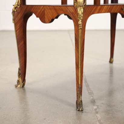 Bookcase and Étagère Mahogany Bronze Napoleon III - France XIX Century