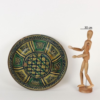 Keramikteller Marokko XIX Jhd