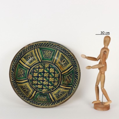 Assiette Céramique Maroc XIX Siècle