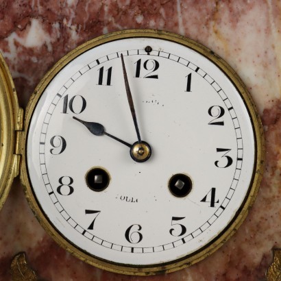 Table Clock Marble - France XIX Century