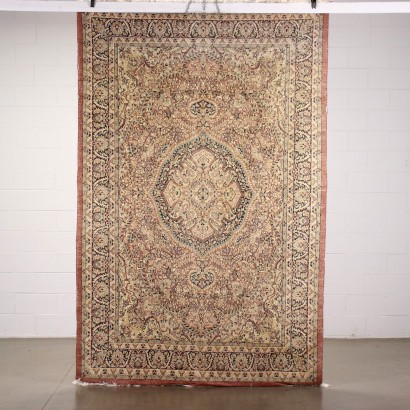 Tapis Noeud Fin Laine Coton - Inde