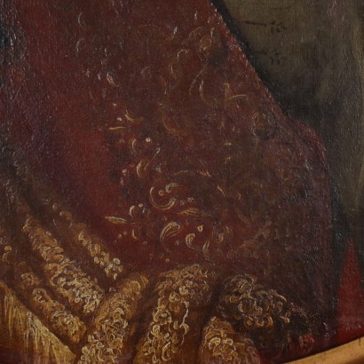 Portrait of a Nobleman Oil on canvas Italy XVIII Century
