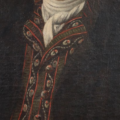 Portait Masculin Huile sur Toile - XVIII Siècle