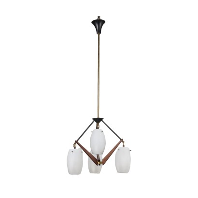 modernariato, modernariato di design, lampadario, lampadario modernariato, lampadario di modernariato, lampadario italiano, lampadario vintage, lampadario anni '60, lampadario design anni 60,Lampada Anni 60