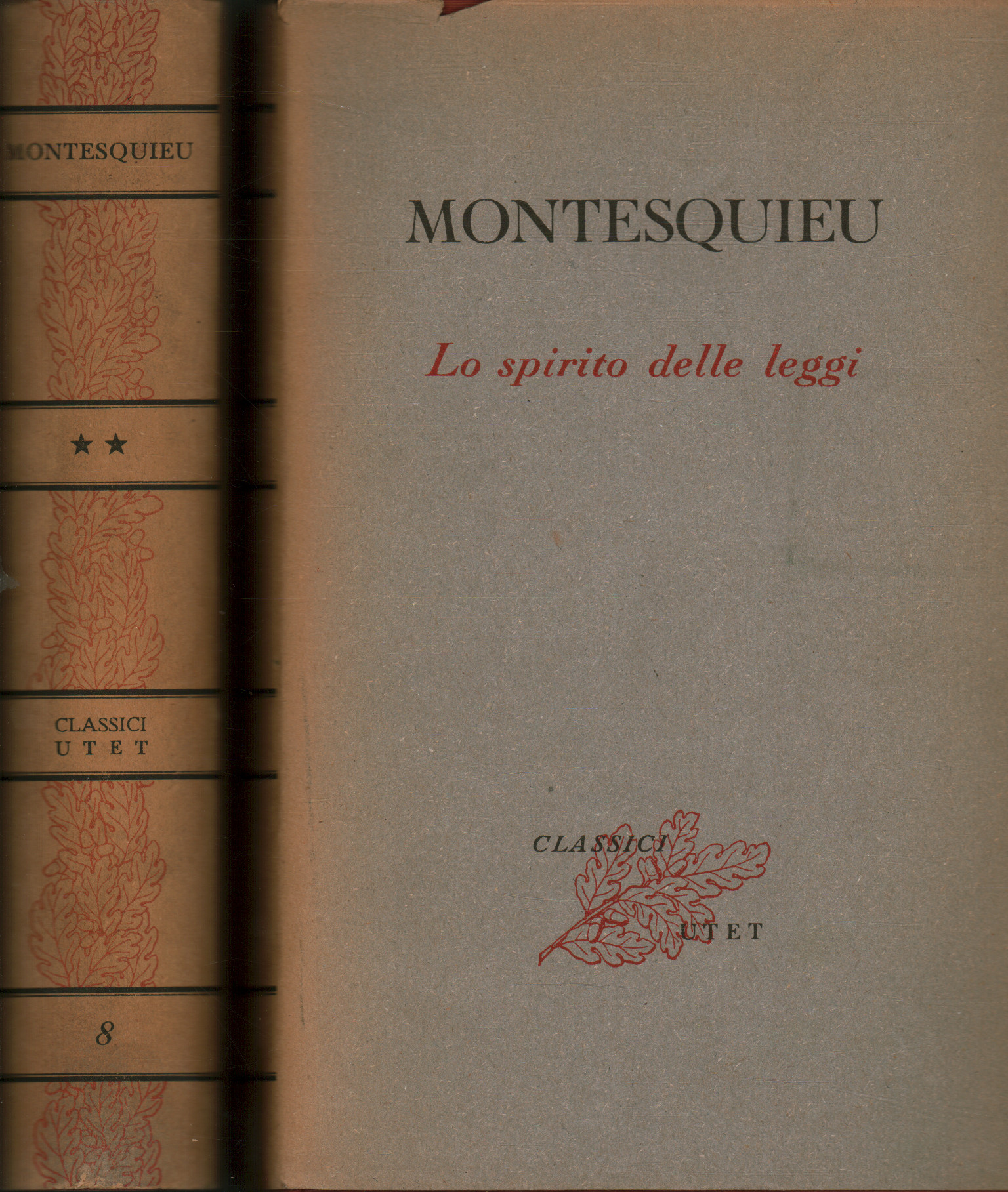 L'Esprit des lois (2 volumes)