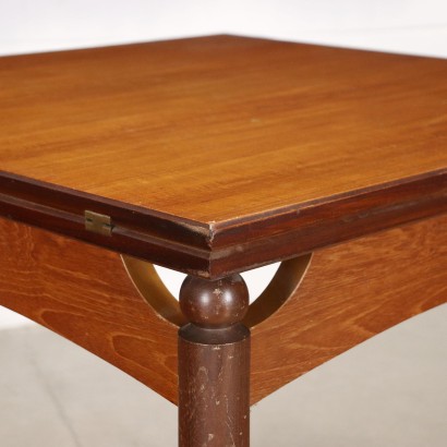 Extendable Table Walnut Italy 1960s