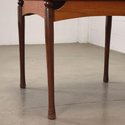 Extendable Table Walnut Italy 1960s