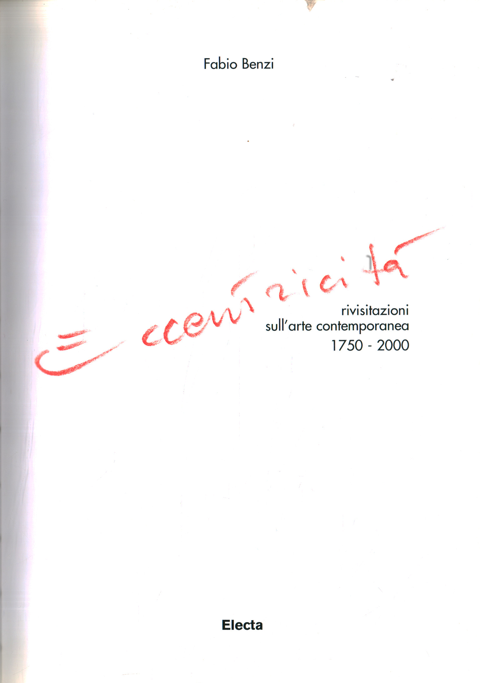 Eccentricità. Rivisitazioni sull0apostrop