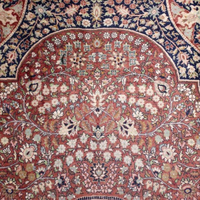 Tapis Srinagar Noeud Fin Laine - Inde