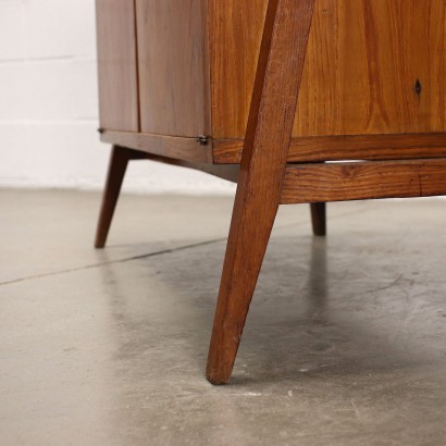 Bookcase Oak Italy 1950s