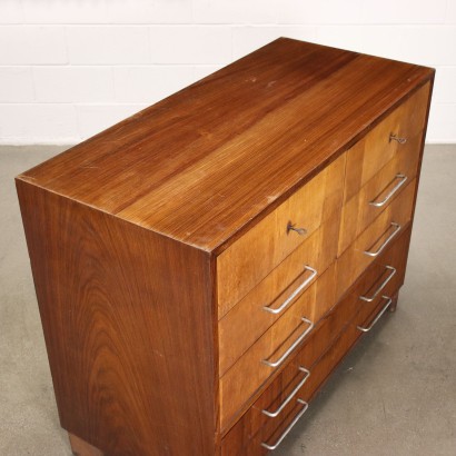 Chest of Drawers Walnut Rosewood Italy 1940s