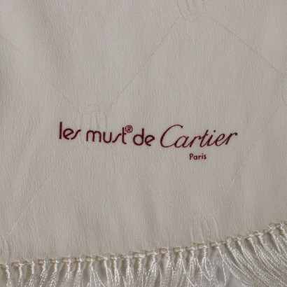 Foulard Vintage Cartier con Frange