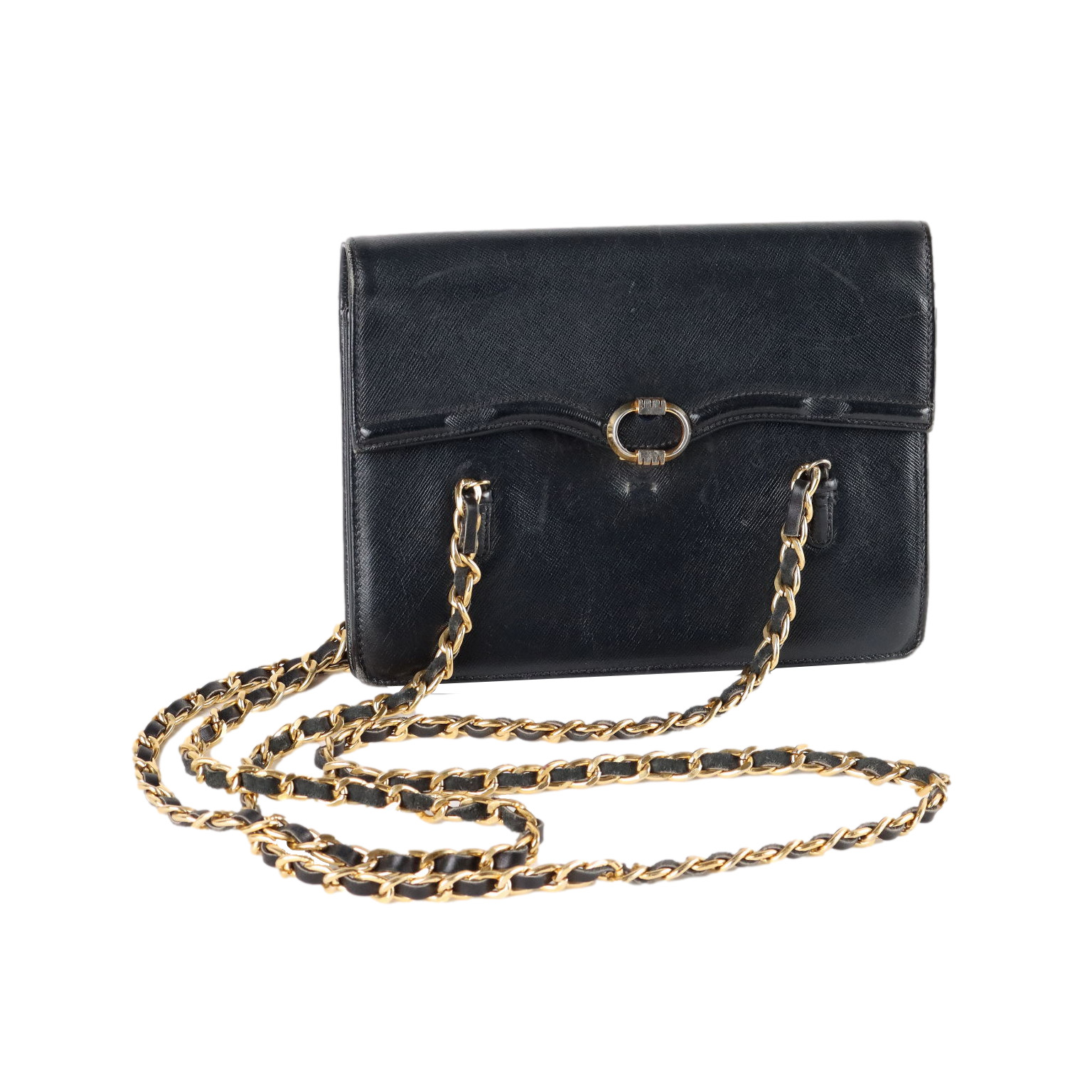 Borsa Vintage Gucci con Catena Abbigliamento e Corredi Vintage dimanoinmano