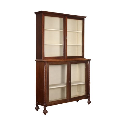 Restoration Showcase Mahogany - Italy XIX Century