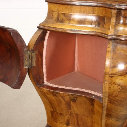 Commode Style Baroque Noyer - Italie XX Siècle
