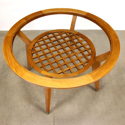 Table Hêtre Laiton - Argentine Années 1950