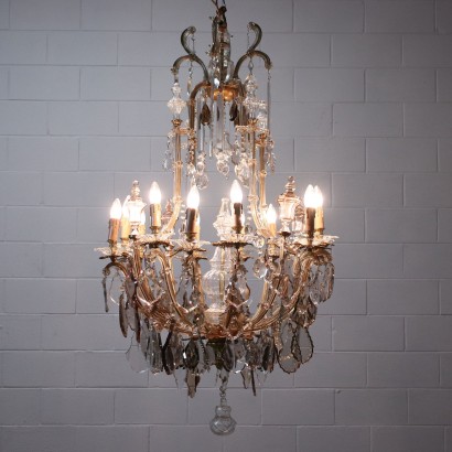 Chandelier Glass Italy XX Century