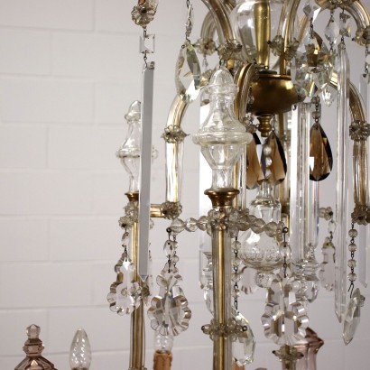 Chandelier Glass Italy XX Century