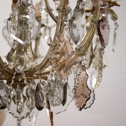 Chandelier Glass Italy XX Century