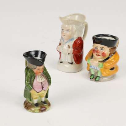 Toby Jug Mugs Porcelain - England XIX Century