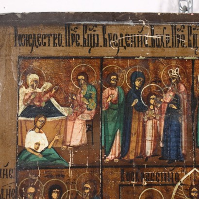 Icona russa,Storie di Gesù e di Maria