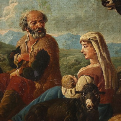 Paesaggio con pastori ed armenti