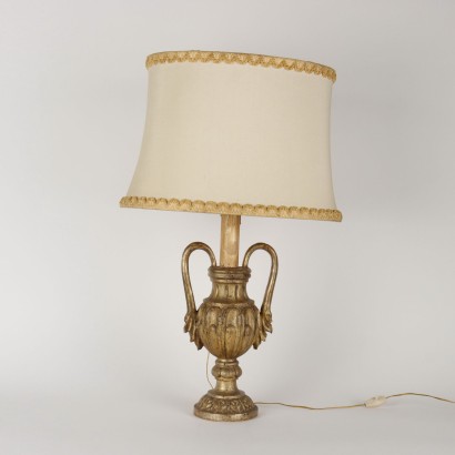 Décoration Néoclassique Transformée en Lampe - Italie XVIII Siècle