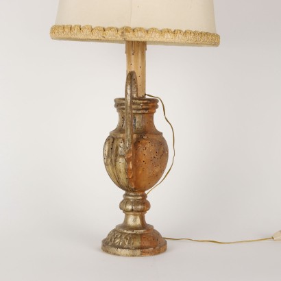 Décoration Néoclassique Transformée en Lampe - Italie XVIII Siècle