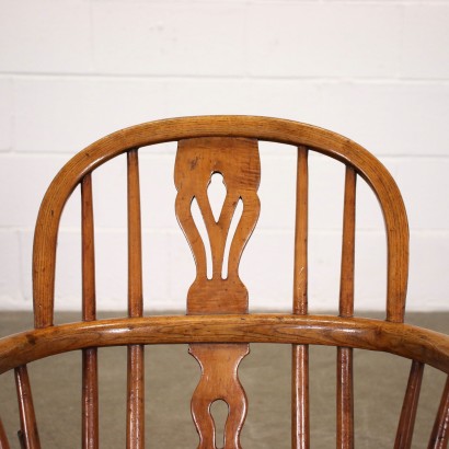 antique, chaise, chaises antiques, chaise antique, chaise italienne antique, chaise antique, chaise néoclassique, chaise du XIXe siècle, chaise d'enfant Windsor "Nicholso