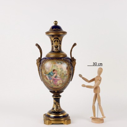 Vase Keramik - Frankreich XVIII-XIX Jhd