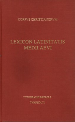 Lexicon Latinitatis Medii Aevi