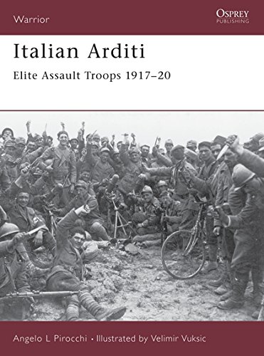 Italienische Arditi. Elite-Sturmtruppen 191