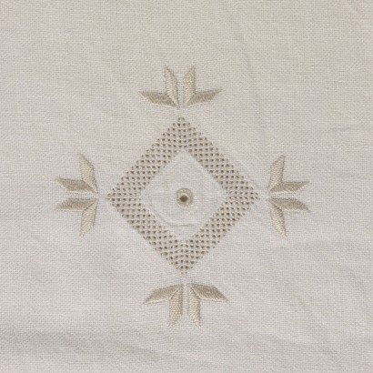 Nappe avec 6 Serviettes Lin - Italie XX Siècle