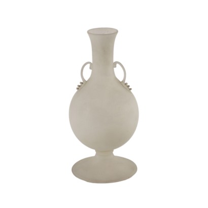 modernariato, modernariato di design, vaso, vaso modernariato, vaso di modernariato, vaso italiano, vaso vintage, vaso anni '60, vaso design anni 60,Vaso in Vetro Fratelli Barovier