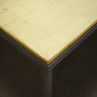 Table Basse Métal - Italie Années 1960-1970