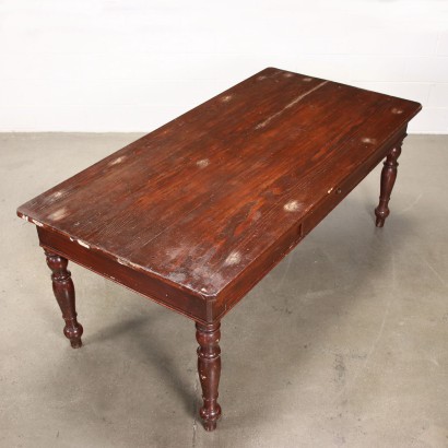 antigüedad, mesa, mesa antigua, mesa antigua, mesa italiana antigua, mesa antigua, mesa neoclásica, mesa del siglo XIX, mesa de álamo y abeto