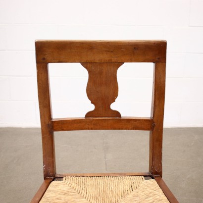 antique, chaise, chaises antiques, chaise antique, chaise italienne antique, chaise antique, chaise néoclassique, chaise du XIXe siècle, groupe de six chaises de répertoire