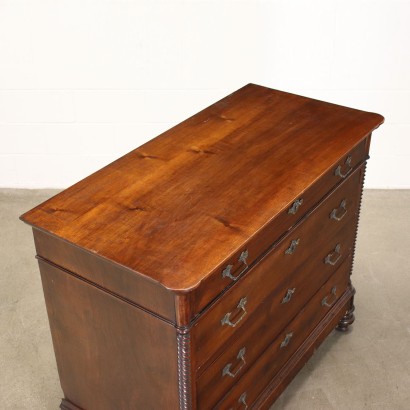 Chest of Drawers Walnut - Italy XIX Century