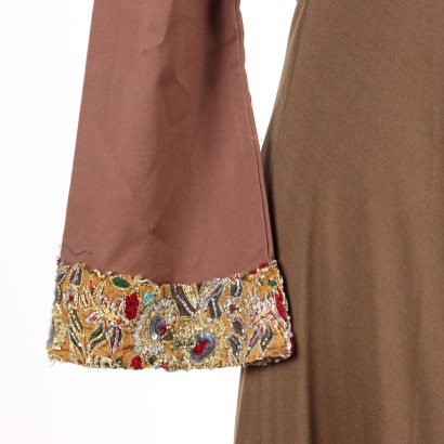 Robe Longue Vintage Coton - Italie Années 1970-1980 Taille 44