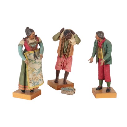 Group of Statues Ceramic - Italy XIX Century