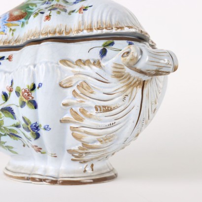 Soup Tureen Majolica - Italy XX Century